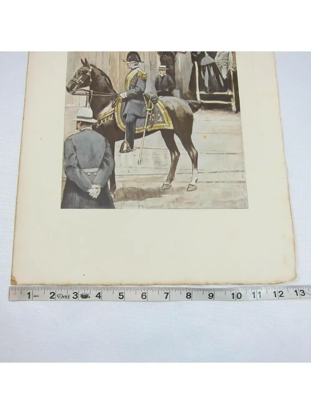 Antique 1891 Print Lieutenant General, 1886 George Barrie Army & Navy Of The US